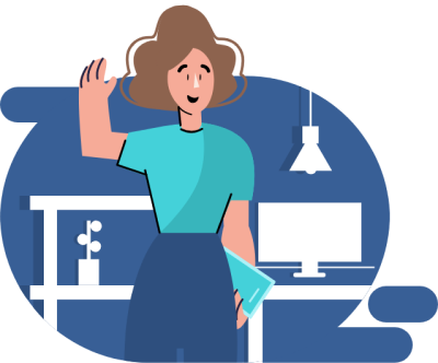 two girls are talking